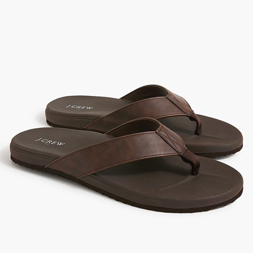 J. Crew Factory Cushioned Flip-Flops